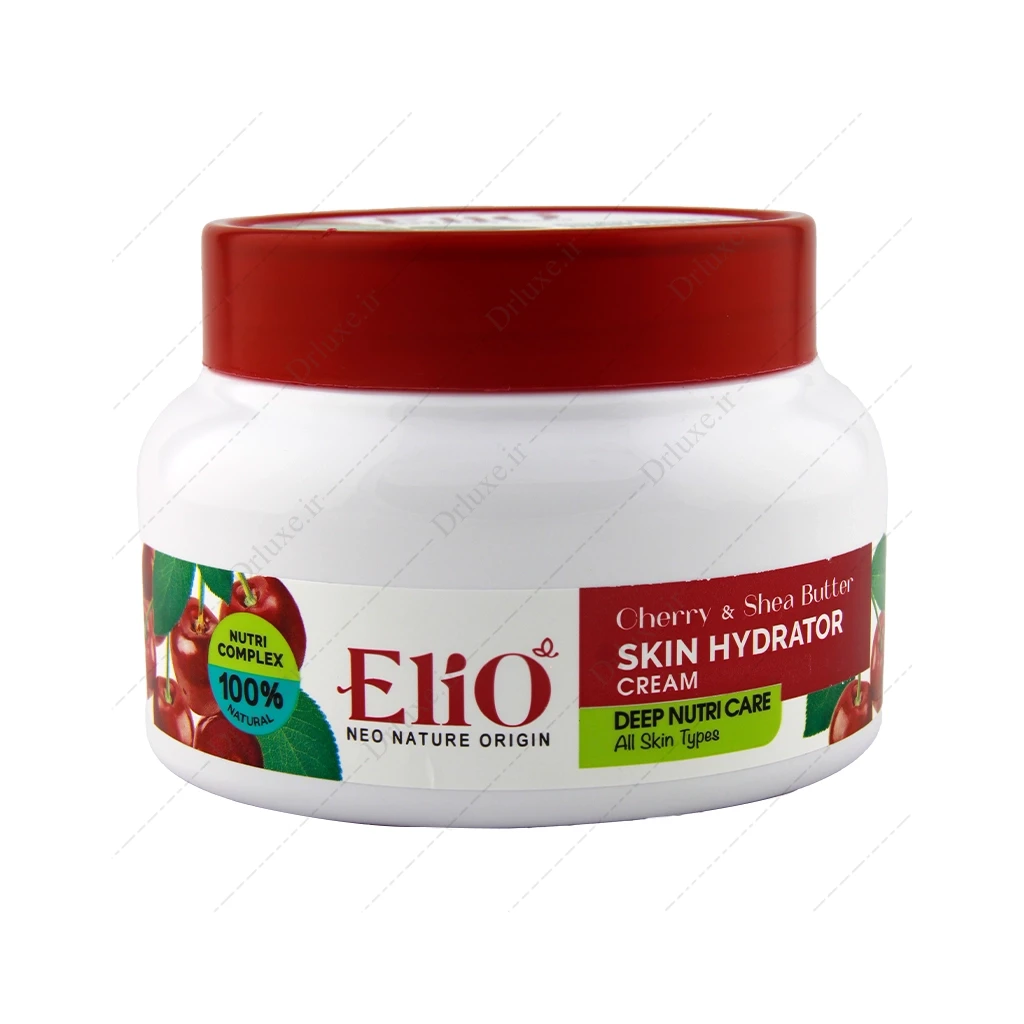 کرم مرطوب کننده کاسه‌ای گیلاس و شی باتر الیو 200 میلی‌لیتر